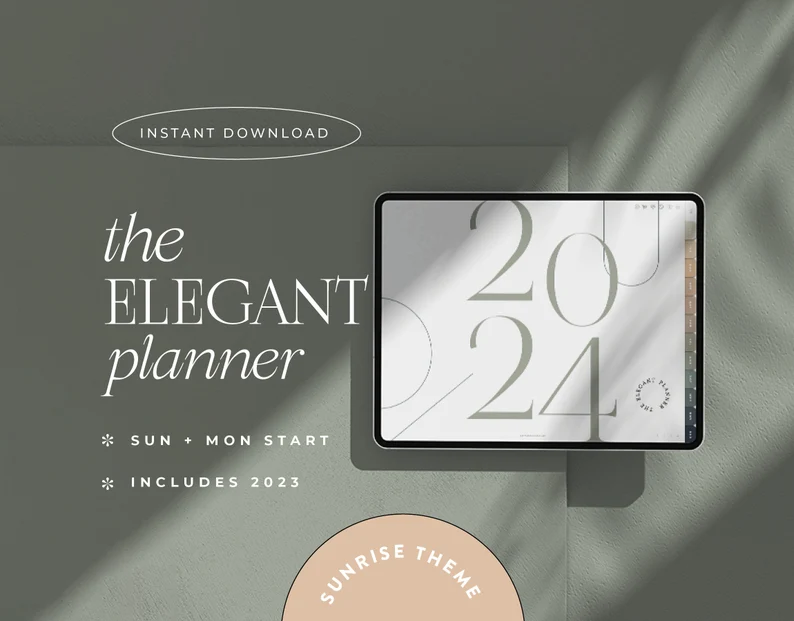 The Elegant Planner - Boho Chic by BytheBrookDesign