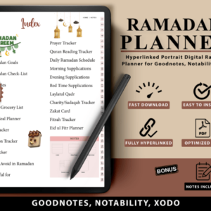 All-in-One Ramadan Planner for GoodNotes