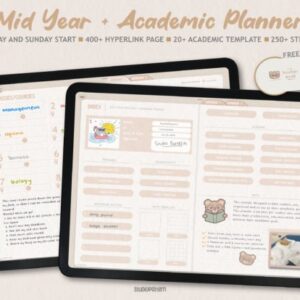 all in one student digital planner